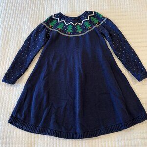NWOT Hanna Andersson Holiday Sweater Dress for Girls
